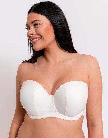 Collection: Women's Cream Bras in Cup Sizes D+