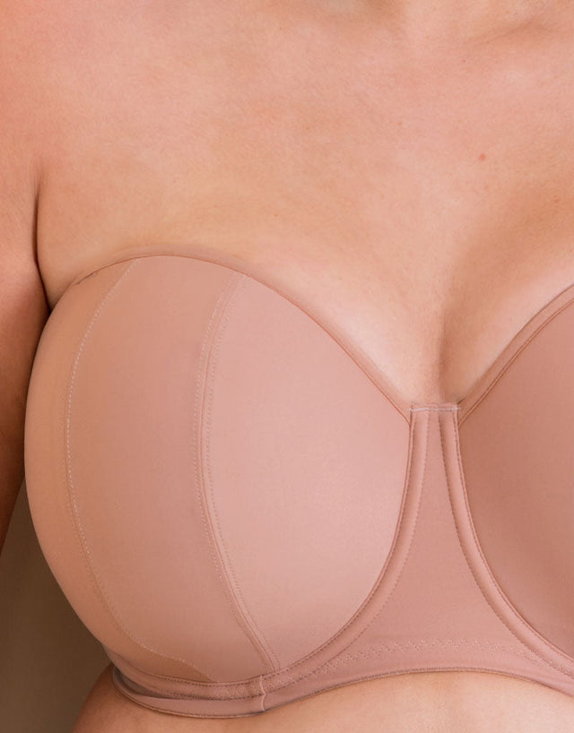 Curvy Kate Luxe Strapless Multiway Bra Latte