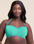Curvy Kate Minimalist Bandeau Strapless Multiway Bikini Top Aqua
