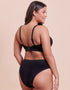 Curvy Kate Siren Seas Non Wired Plunge Bikini Black