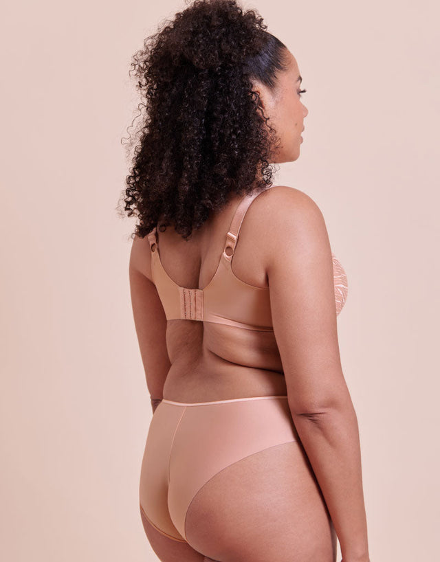 Curvy Kate Smoothie Lace Moulded Balcony Bra Latte