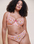 Curvy Kate Spellbound Brazilian Brief Blush Floral Print