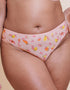 Curvy Kate Spellbound Brazilian Brief Blush Floral Print