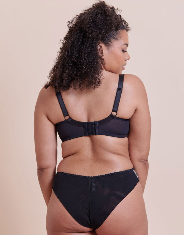 Curvy Kate Spellbound Brazilian Brief Folk Floral Print