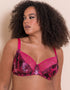 Curvy Kate Spellbound Balcony Bra Sangria Print