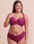 Curvy Kate Spotlight Full Cup Side Support Bra Berry Purple