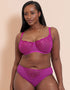 Curvy Kate Stardust Brazilian Vivid Violet