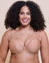 Curvy Kate Superhero Multiway Padded Plunge Bra Latte