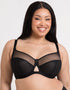 Curvy Kate Victory Side Support Balcony Bra Black