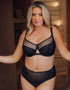 Curvy Kate Victory Side Support Balcony Bra Black