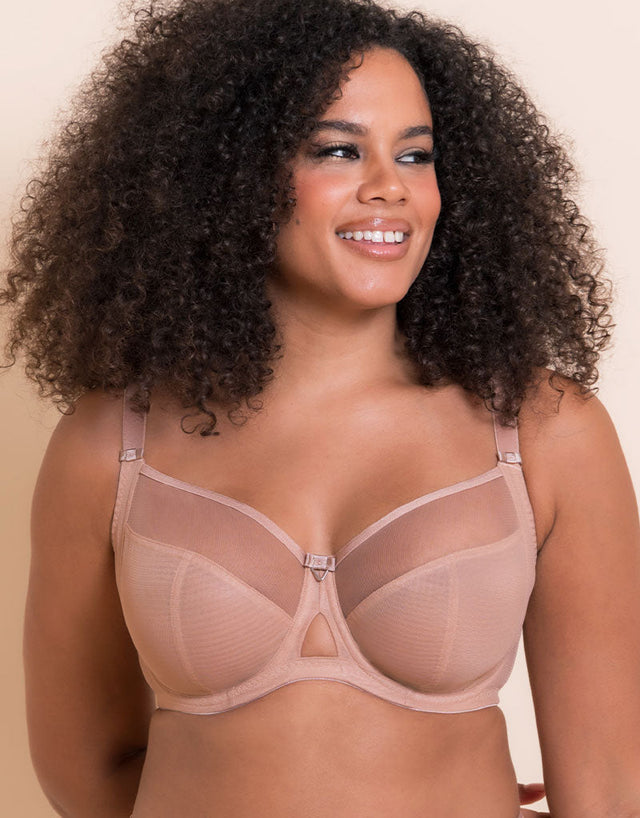 Curvy Kate Victory Side Support Balcony Bra Latte
