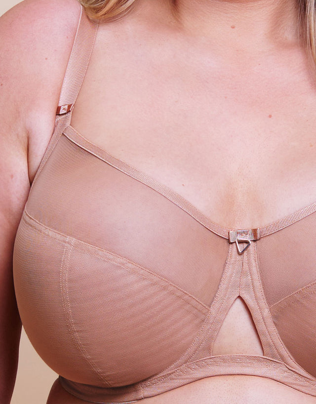 Curvy Kate Victory Side Support Balcony Bra Latte
