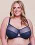 Curvy Kate Victory Side Support Balcony Bra Navy Blue