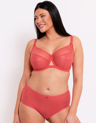Collection: Women's Orange Bras in Cup Sizes D+