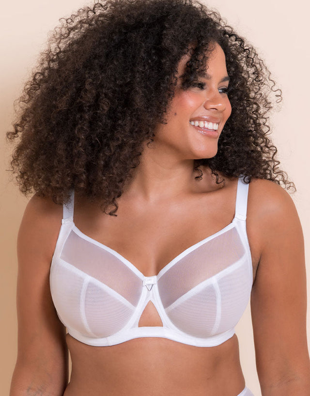 Curvy Kate Victory Side Support Balcony Bra White