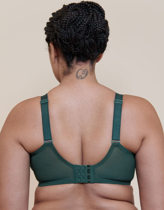 Curvy Kate WonderFull Vibe Full Cup Side Support Bra Emerald