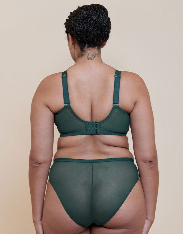 Curvy Kate WonderFull Vibe Full Cup Side Support Bra Emerald