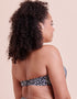 Curvy Kate Wild Horizon Bandeau Strapless Multiway Bikini Top Black Print