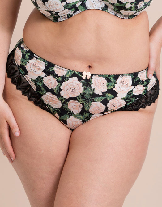 Curvy Kate Wild One Brazilian Brief Floral Print