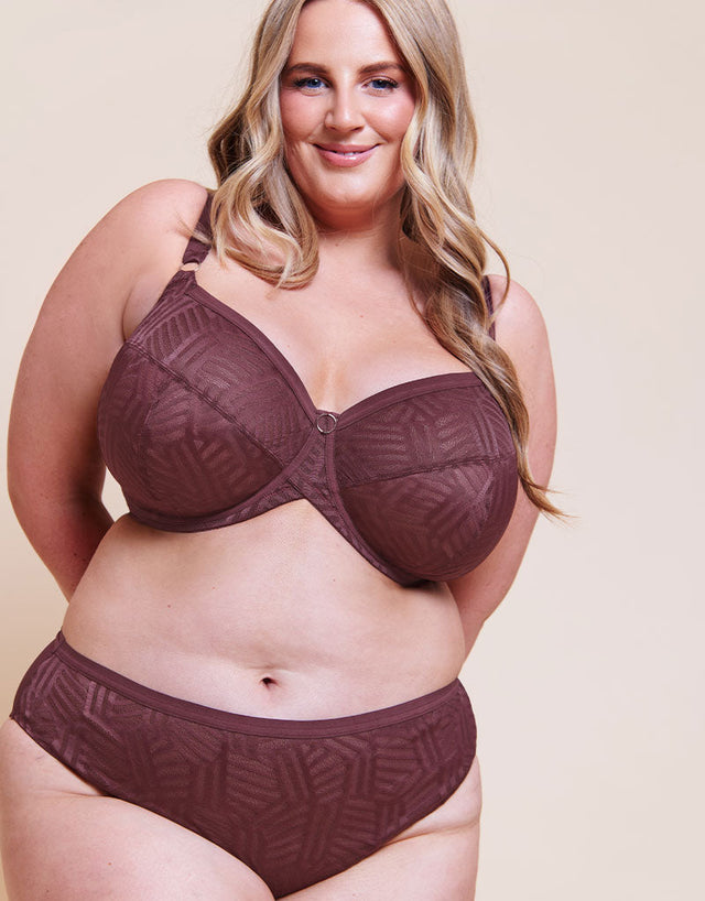 Curvy Kate WonderFull Vibe High Leg Brief Auburn