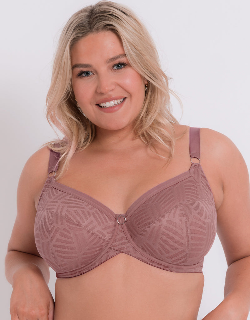 Curvy Kate WonderFull Vibe Full Cup Side Support Bra Dusty Rose – Curvy  Kate CA