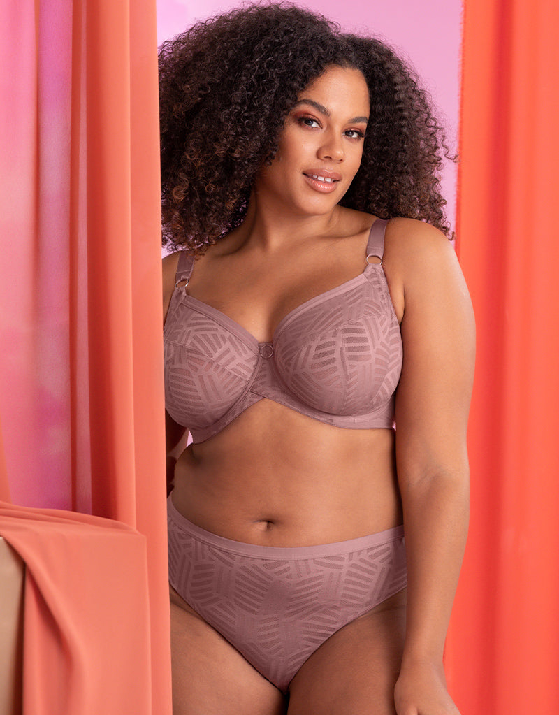 Curvy Kate WonderFull Vibe Full Cup Side Support Bra Dusty Rose – Curvy  Kate CA