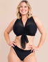 Curvy Kate Wrapsody Bandeau Strapless Multiway Bikini Black