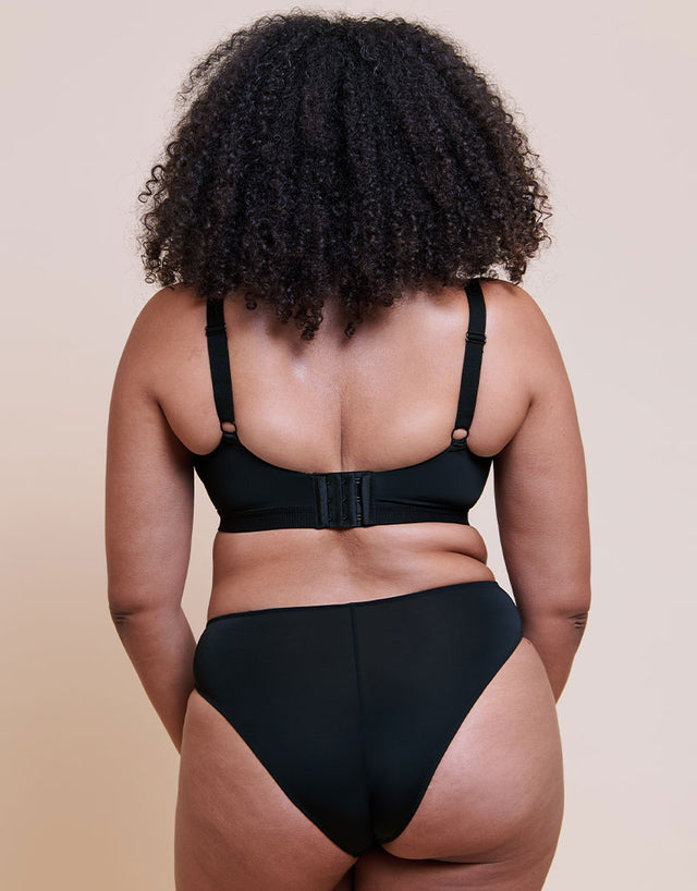 Curvy Kate Zen Non-Wired Bralette Black