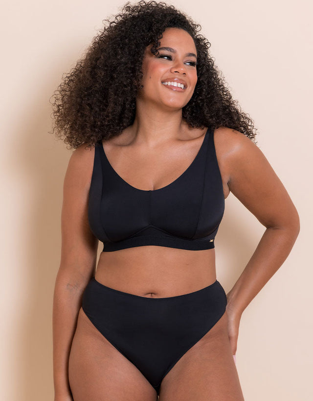 Curvy Kate Zen Brazilian Black