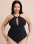 Curvy Kate Zip Tide Non-Wired Multiway Swimsuit Black