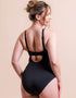 Curvy Kate Zip Tide Non-Wired Multiway Swimsuit Black