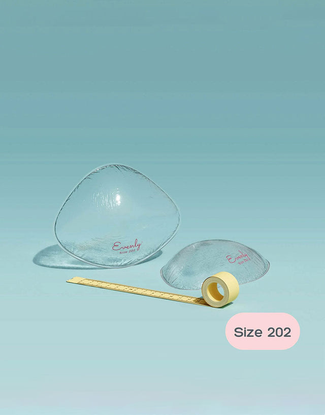 Evenly Bra Balancer Difference of 1-2 Cup Sizes Clear