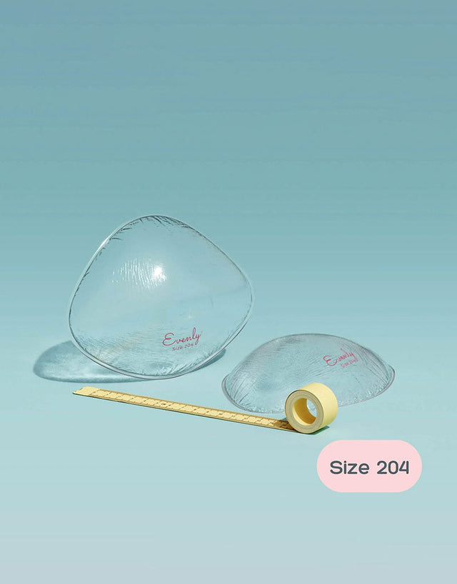 Evenly Bra Balancer Difference of 1-2 Cup Sizes Clear