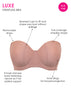 Curvy Kate Luxe Strapless Multiway Bra Latte