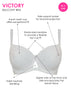 Curvy Kate Victory Side Support Balcony Bra White
