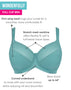 Curvy Kate WonderFully Full Cup Side Support Bra Mineral Blue