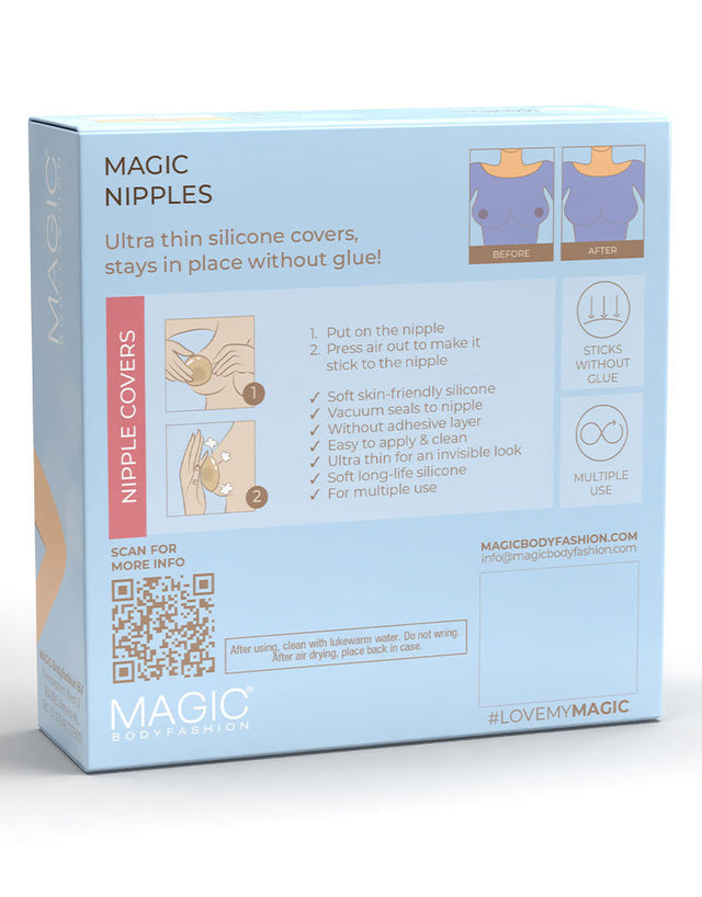 Magic Silicone Nipple Covers Latte Beige