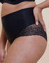 Magic Tummy Shaper Lace Control Brief Black