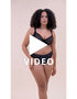 Get a 360 look at our Curvy Kate Smoothie Lace moulded t-shirt balcony bra in Black