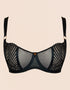 Scantilly Authority Balcony Bra Black