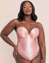 Scantilly Classique Plunge Strapless Padded Body Powdery Pink