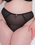 Scantilly Exposed High Waist Thong Black