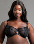 Scantilly Friction Balcony Bra Black