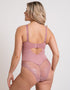 Scantilly Indulgence Multiway Stretch Lace Body Dusty Rose