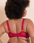 Scantilly Loved Up Balcony Bra Crimson