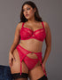 Scantilly Loved Up Balcony Bra Crimson