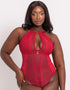 Scantilly Opulence Multiway Stretch Lace Body Ruby Red