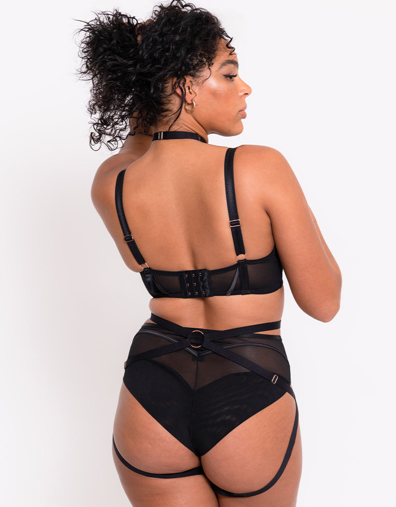 Scantilly Rules of Distraction Harness Black - OneSize