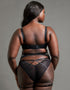 Scantilly Scandal Suspender Belt with Leg Harness Black