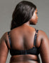 Scantilly Studded Seduction Padded Half Cup Bra Black
